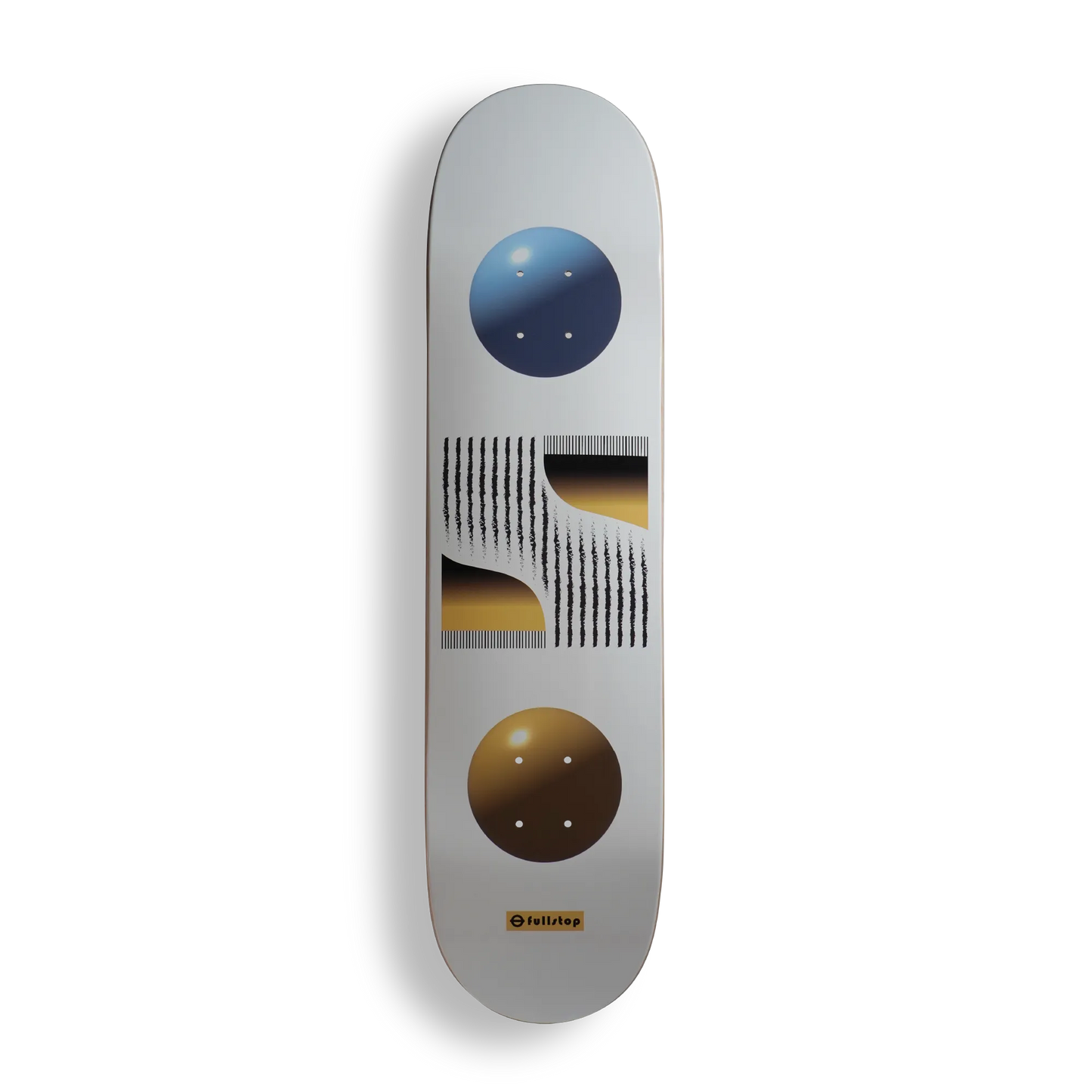 shiny ballz skateboard deck fullstopbrand